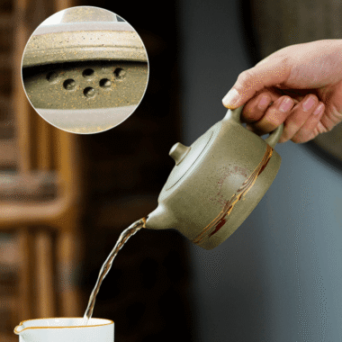 Yixing Zisha Teapot [Skyline] (Douqing Sha – 290ml)
