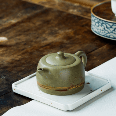 Yixing Zisha Teapot [Skyline] (Douqing Sha – 290ml)