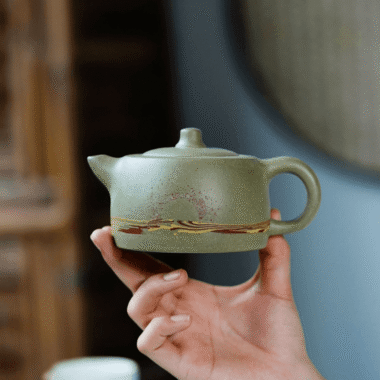 Yixing Zisha Teapot [Skyline] (Douqing Sha – 290ml)