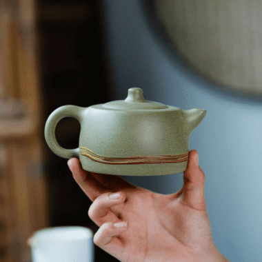 Yixing Zisha Teapot [Skyline] (Douqing Sha – 290ml)