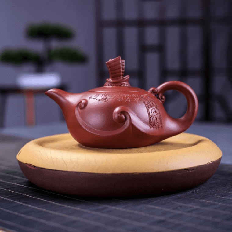 Yixing Zisha Teapot [Smooth & Fine] (Dahongpao – 210ml)