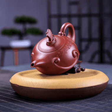Yixing Zisha Teapot [Smooth & Fine] (Dahongpao – 210ml)