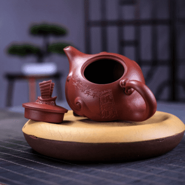 Yixing Zisha Teapot [Smooth & Fine] (Dahongpao – 210ml)