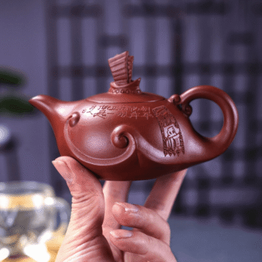 Yixing Zisha Teapot [Smooth & Fine] (Dahongpao – 210ml)