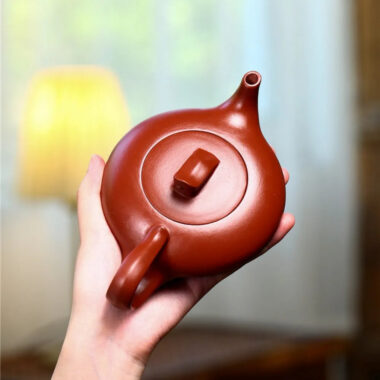 Yixing Zisha Teapot [Smooth & Fine] Painted/Plain (Dahongpao – 200ml)