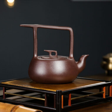 Yixing Zisha Teapot [Smooth & Fine Tiliang] (Zi Ni – 400ml)