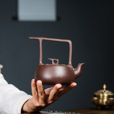 Yixing Zisha Teapot [Smooth & Fine Tiliang] (Zi Ni – 400ml)