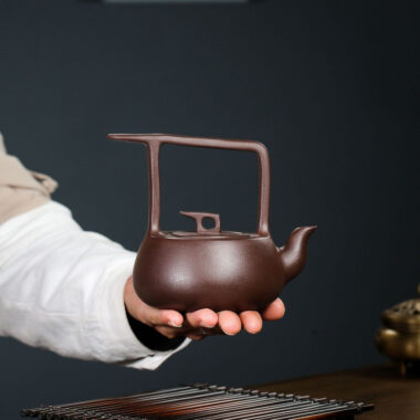 Yixing Zisha Teapot [Smooth & Fine Tiliang] (Zi Ni – 400ml)