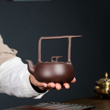 Yixing Zisha Teapot [Smooth & Fine Tiliang] (Zi Ni – 400ml)