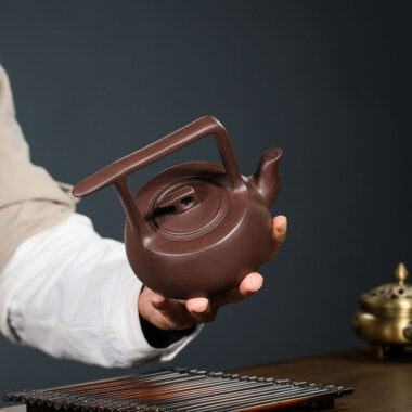 Yixing Zisha Teapot [Smooth & Fine Tiliang] (Zi Ni – 400ml)