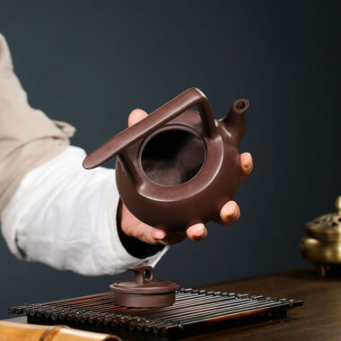 Yixing Zisha Teapot [Smooth & Fine Tiliang] (Zi Ni – 400ml)
