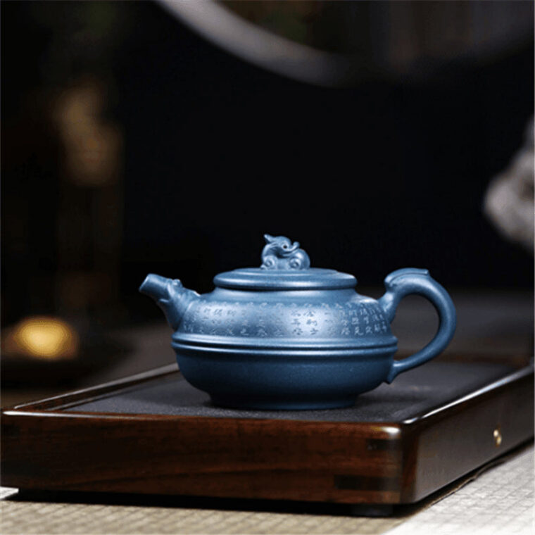 Yixing Zisha Teapot [The Dragon] (Tian Qing Ni – 340ml)
