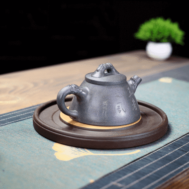 Yixing Zisha Teapot [The King] (Qing Duan Ni – 190ml)
