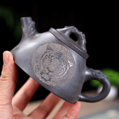 Yixing Zisha Teapot [The King] (Qing Duan Ni – 190ml)