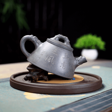 Yixing Zisha Teapot [The King] (Qing Duan Ni – 190ml)