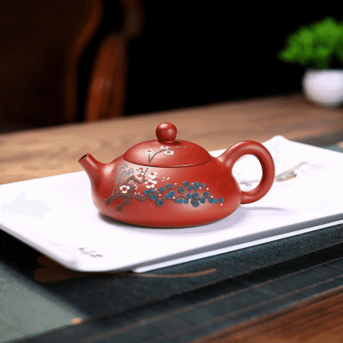Yixing Zisha Teapot [Three Friends of Winter] (Dahongpao – 170ml)
