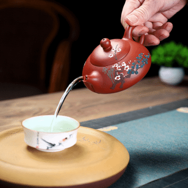 Yixing Zisha Teapot [Three Friends of Winter] (Dahongpao – 170ml)