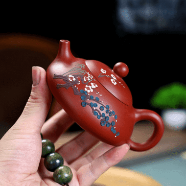 Yixing Zisha Teapot [Three Friends of Winter] (Dahongpao – 170ml)