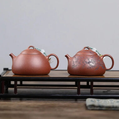 Yixing Zisha Teapot [Wendan] (Jiang Po Ni – 140ml)
