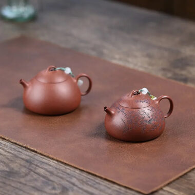 Yixing Zisha Teapot [Wendan] (Jiang Po Ni – 140ml)