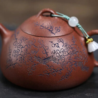 Yixing Zisha Teapot [Wendan] (Jiang Po Ni – 140ml)