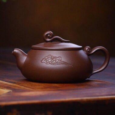 Yixing Zisha Teapot [Wishful Shi Piao] (Zi Ni – 220ml)
