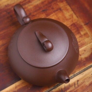 Yixing Zisha Teapot [Wishful Shi Piao] (Zi Ni – 220ml)