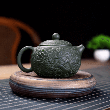 Yixing Zisha Teapot [Xiang Long Xishi] (Lu Ni – 230ml)