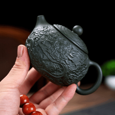 Yixing Zisha Teapot [Xiang Long Xishi] (Lu Ni – 230ml)