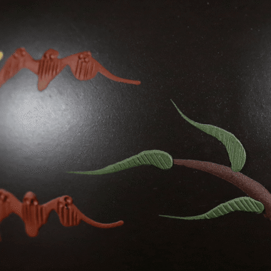 Yixing Zisha Teapot [Xiantao Xishi] (Hei Ni – 250ml)