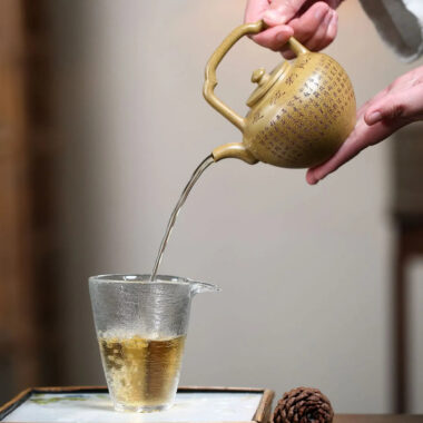 Yixing Zisha Teapot [Xinjing Tiliang] (Duan Ni Firewood Fired- 280ml)