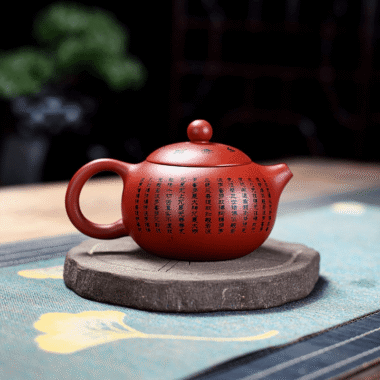 Yixing Zisha Teapot [Xinjing Xishi] (Dahongpao – 150ml)