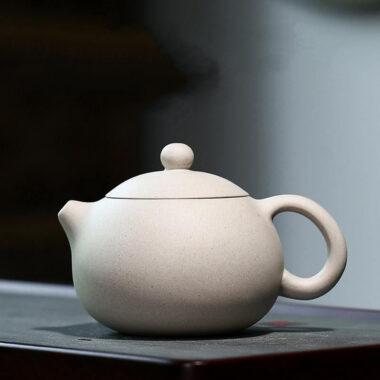 Yixing Zisha Teapot [Xishi Pot] (Bai Duan Ni – 280ml)