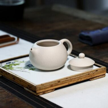 Yixing Zisha Teapot [Xishi Pot] (Bai Duan Ni – 280ml)