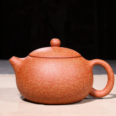 Yixing Zisha Teapot [Xishi Pot] (Long Xue Sha – 230ml)