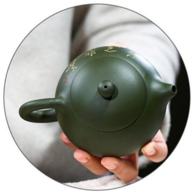 Yixing Zisha Teapot [Xishi Pot] (Lu Ni – 225ml)