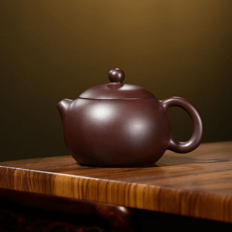 Yixing Zisha Teapot [Xishi Pot] (Zi Jia Ni – 220ml)