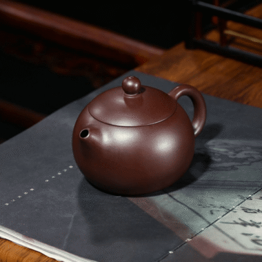 Yixing Zisha Teapot [Xishi Pot] (Zi Jia Ni – 220ml)
