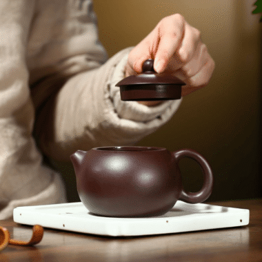 Yixing Zisha Teapot [Xishi Pot] (Zi Jia Ni – 220ml)