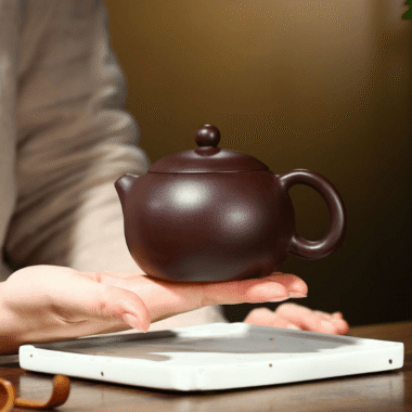 Yixing Zisha Teapot [Xishi Pot] (Zi Jia Ni – 220ml)