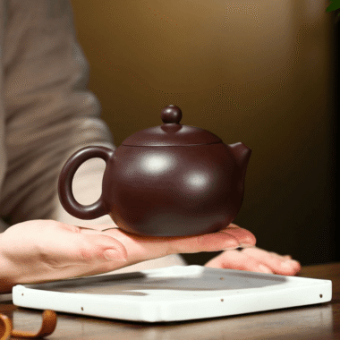 Yixing Zisha Teapot [Xishi Pot] (Zi Jia Ni – 220ml)