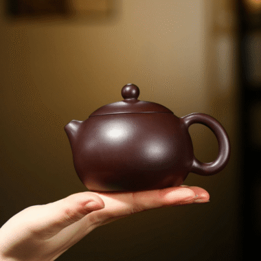 Yixing Zisha Teapot [Xishi Pot] (Zi Jia Ni – 220ml)