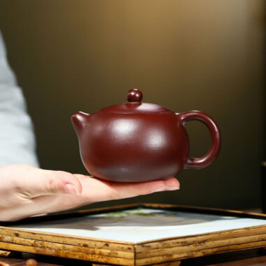 Yixing Zisha Teapot [Xishi Pot] (Zi Zhu Ni – 160/200/250/300/400ml)
