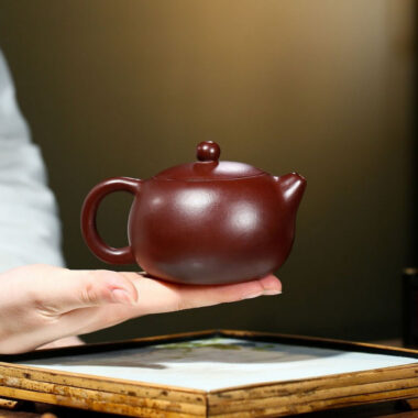 Yixing Zisha Teapot [Xishi Pot] (Zi Zhu Ni – 160/200/250/300/400ml)