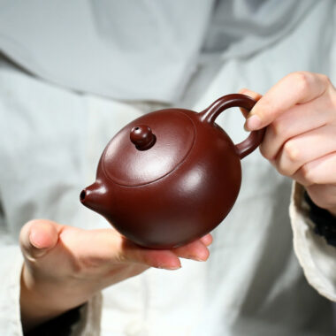 Yixing Zisha Teapot [Xishi Pot] (Zi Zhu Ni – 160/200/250/300/400ml)