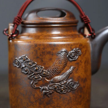 Yixing Zisha Teapot [Yang Tong] (High Temperature Duan Ni Fired – 450ml)