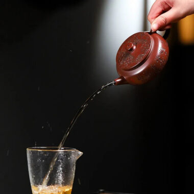 Yixing Zisha Teapot [Zhou Pan] (Zi Zhu Ni – 200ml)