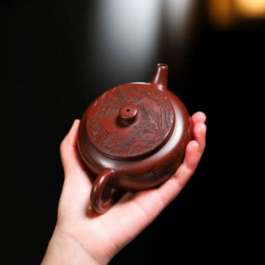 Yixing Zisha Teapot [Zhou Pan] (Zi Zhu Ni – 200ml)