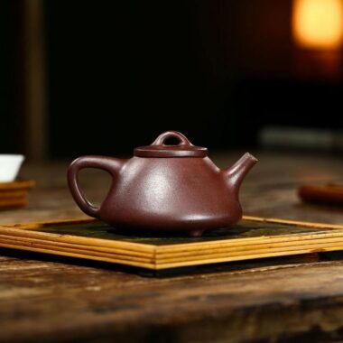 Yixing Zisha Teapot [Ziye Shi Piao] (Zi Ni – 240ml)