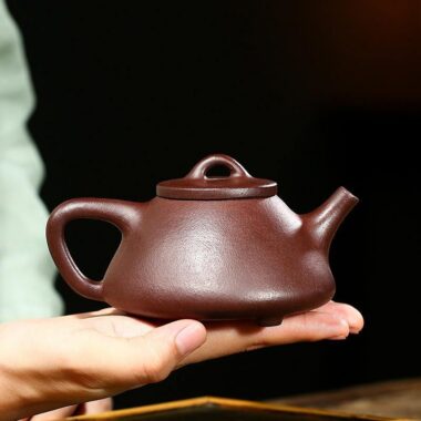 Yixing Zisha Teapot [Ziye Shi Piao] (Zi Ni – 240ml)